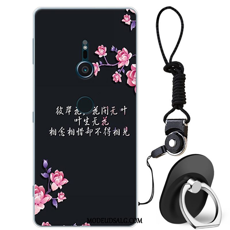 Sony Xperia Xz3 Etui Blød Silikone Anti-fald Smuk Cover