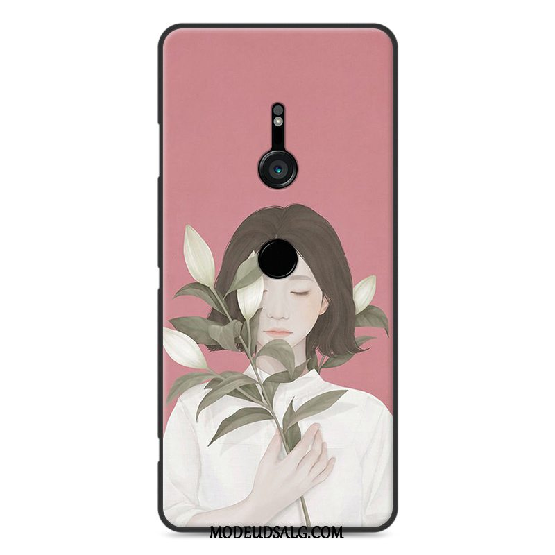 Sony Xperia Xz3 Etui Cartoon Beskyttelse Grøn Kunst Trend