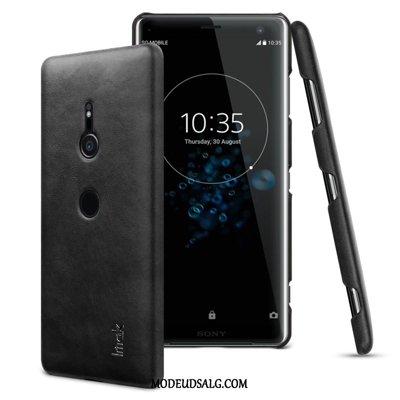 Sony Xperia Xz3 Etui Cover Anti-fald Farve Let Tynd Beskyttelse