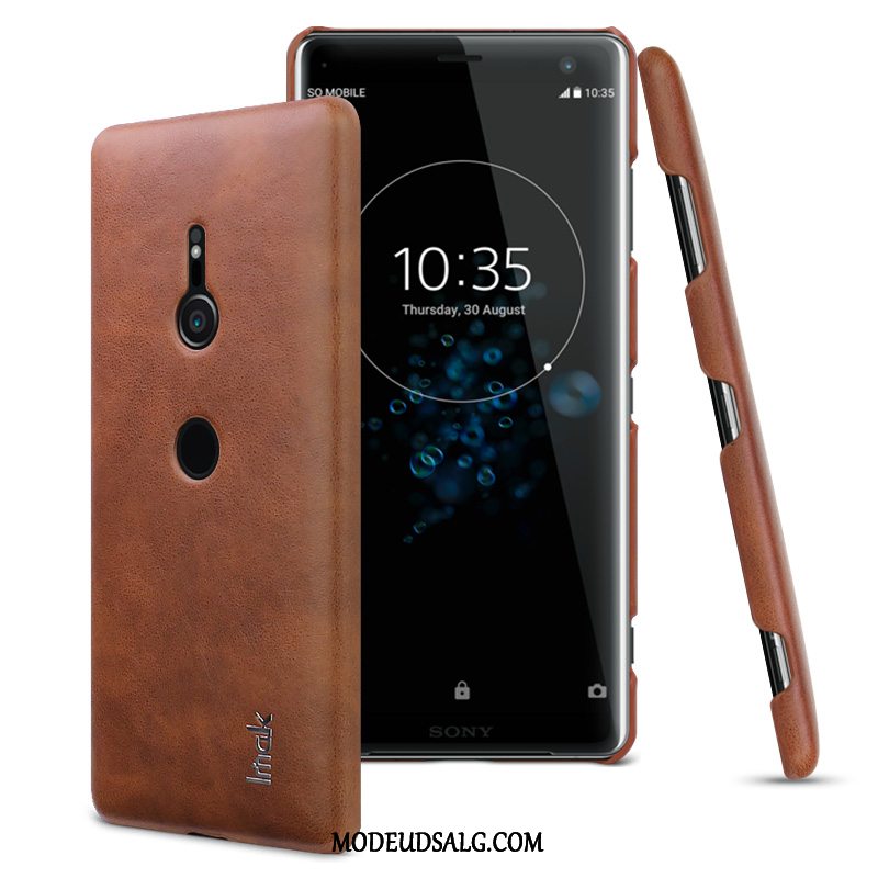 Sony Xperia Xz3 Etui Cover Anti-fald Farve Let Tynd Beskyttelse