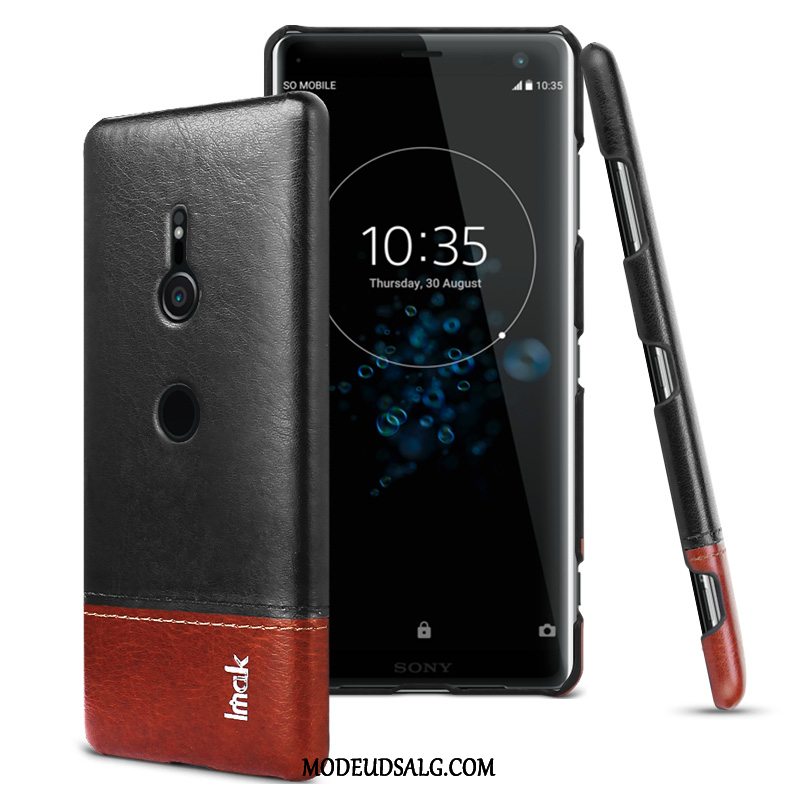 Sony Xperia Xz3 Etui Cover Anti-fald Farve Let Tynd Beskyttelse