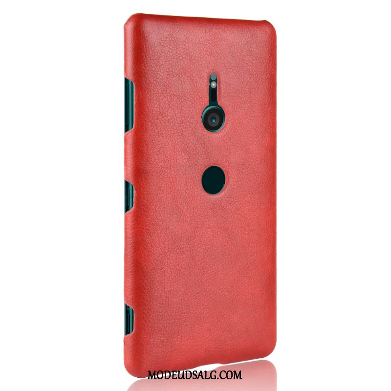 Sony Xperia Xz3 Etui / Cover Beskyttelse Tasker Litchi Simple