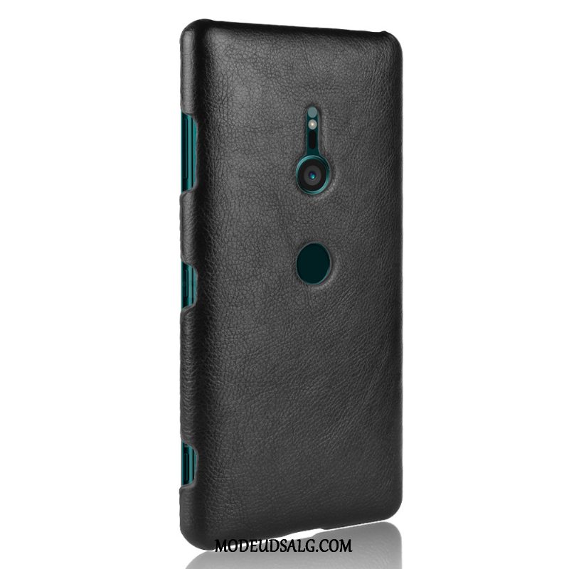 Sony Xperia Xz3 Etui / Cover Beskyttelse Tasker Litchi Simple