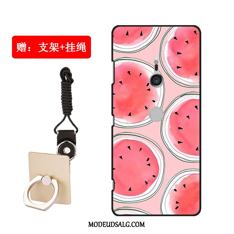 Sony Xperia Xz3 Etui / Cover Mønster Cartoon Tilpas Beskyttelse Blå