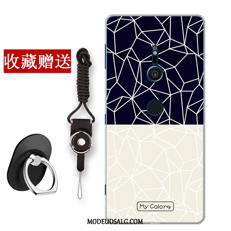 Sony Xperia Xz3 Etui / Cover Sort Beskyttelse Silikone Anti-fald Af Personlighed