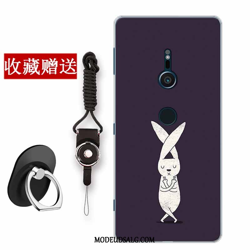 Sony Xperia Xz3 Etui / Cover Sort Beskyttelse Silikone Anti-fald Af Personlighed