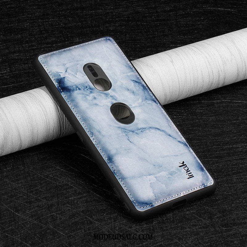 Sony Xperia Xz3 Etui Klud Sort Alt Inklusive Cover Anti-fald