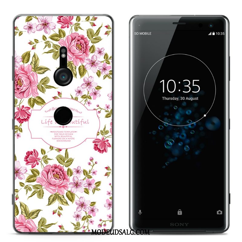 Sony Xperia Xz3 Etui Silikone-etui Cartoon Gennemsigtig Cover Kreativ