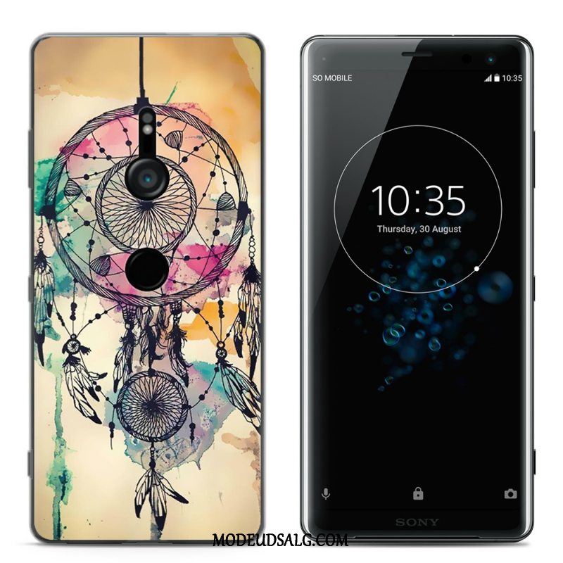 Sony Xperia Xz3 Etui Silikone-etui Cartoon Gennemsigtig Cover Kreativ