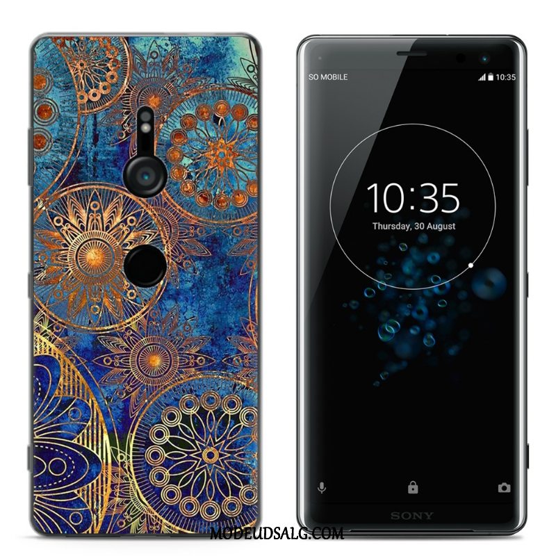 Sony Xperia Xz3 Etui Silikone-etui Cartoon Gennemsigtig Cover Kreativ