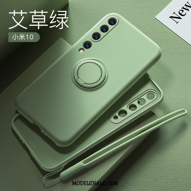 Xiaomi Mi 10 Etui / Cover Ring Anti-fald Silikone Alt Inklusive Lyserød