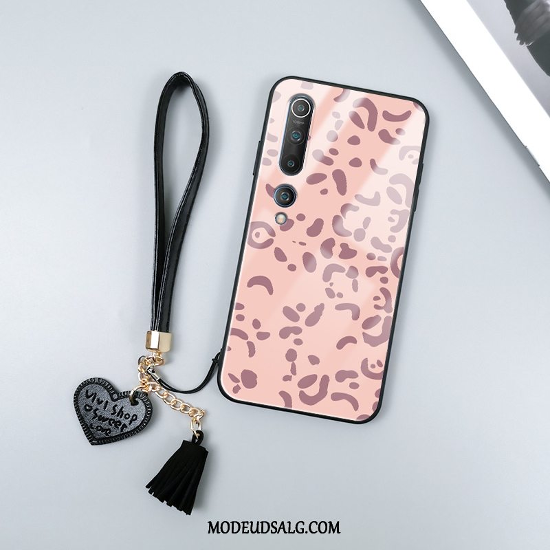 Xiaomi Mi 10 Etui Leopard Simple Anti-fald Lille Sektion Beskyttelse