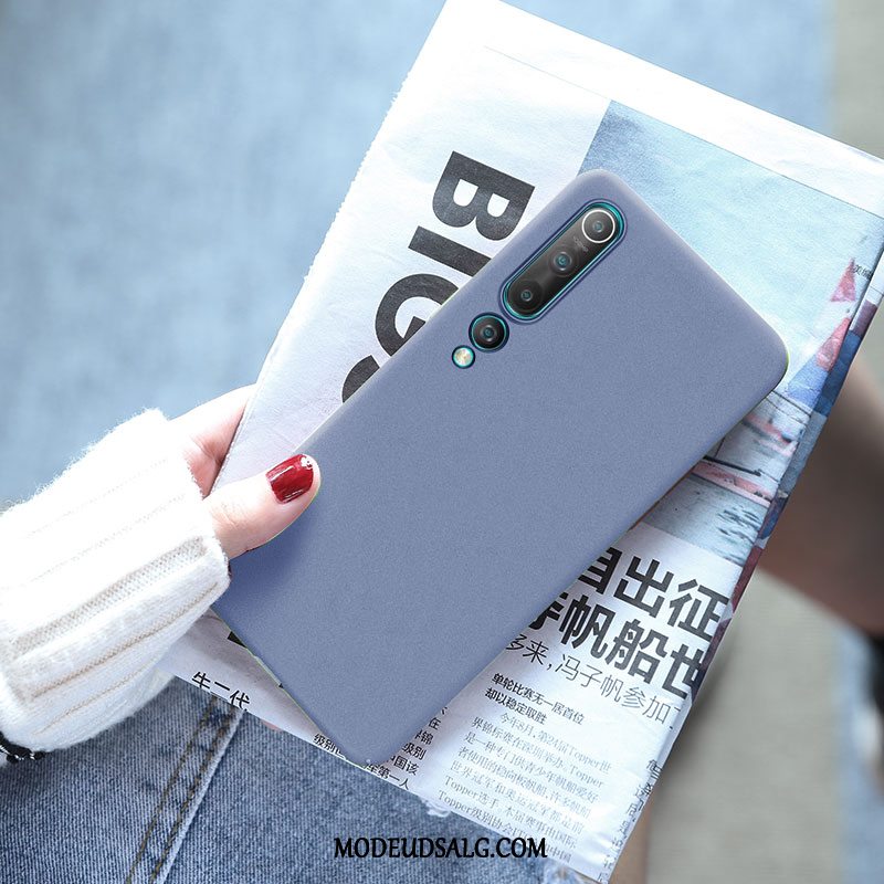 Xiaomi Mi 10 Etui Nubuck Lille Sektion Alt Inklusive Hård Simple