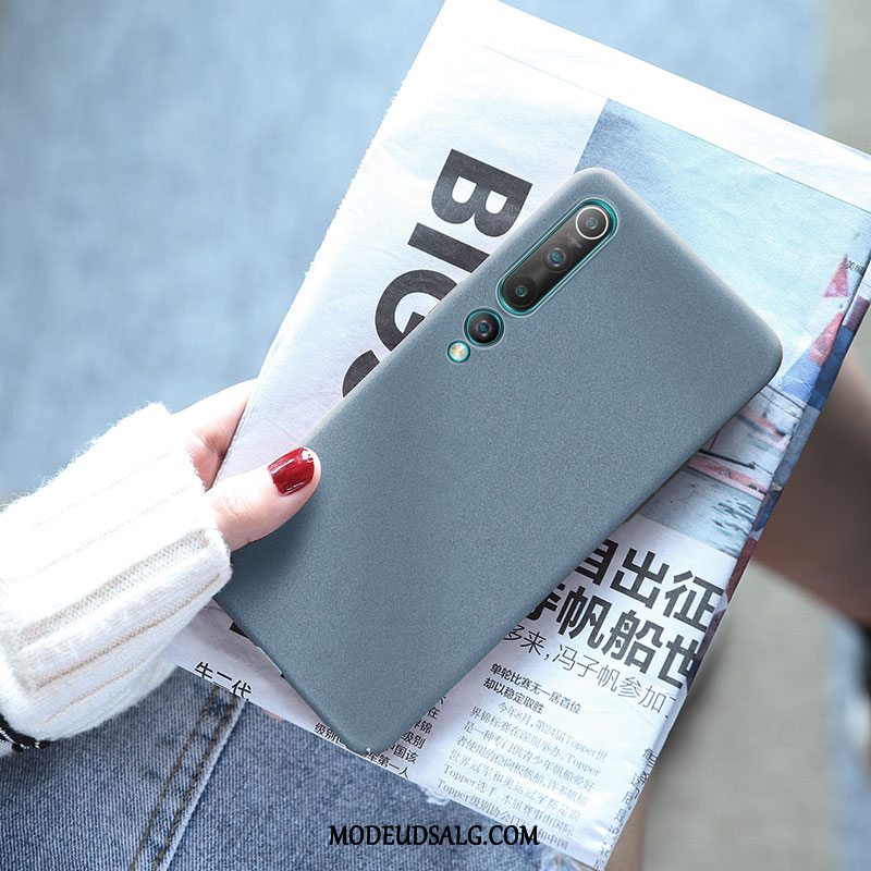 Xiaomi Mi 10 Etui Nubuck Lille Sektion Alt Inklusive Hård Simple