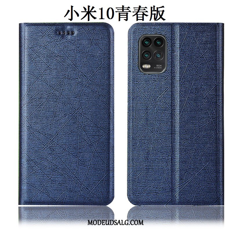 Xiaomi Mi 10 Lite Etui Cover Folio Lædertaske Anti-fald Alt Inklusive