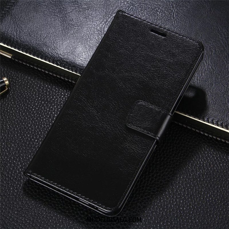 Xiaomi Mi 10 Pro Etui / Cover Anti-fald Rød Beskyttelse Guld Clamshell