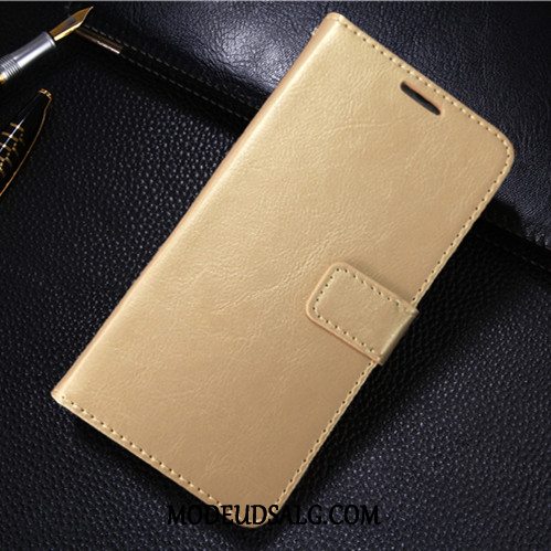 Xiaomi Mi 10 Pro Etui / Cover Anti-fald Rød Beskyttelse Guld Clamshell