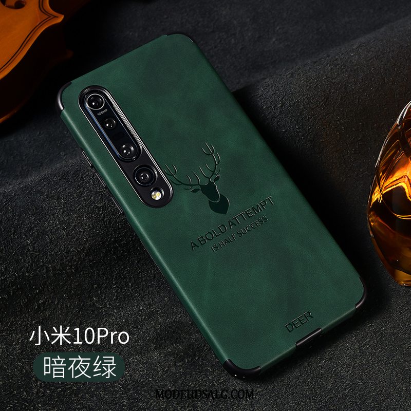 Xiaomi Mi 10 Pro Etui / Cover Mode Kreativ Trend Grøn Beskyttelse