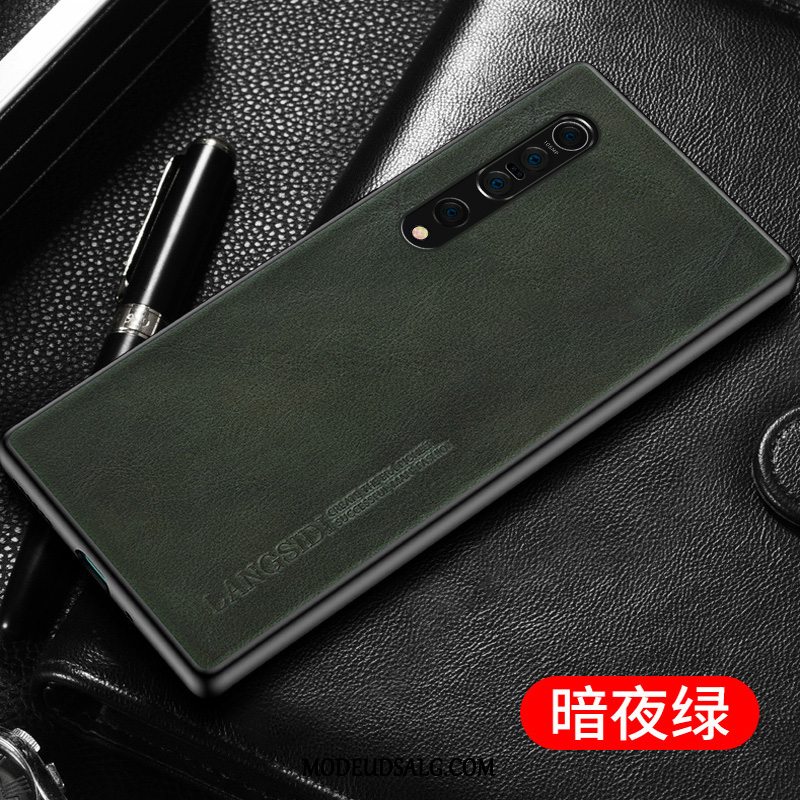 Xiaomi Mi 10 Pro Etui / Cover Tynd Ægte Læder Af Personlighed Lædertaske High End