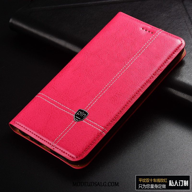 Xiaomi Mi 10 Pro Etui Ægte Læder Cover Alt Inklusive Lille Sektion Business