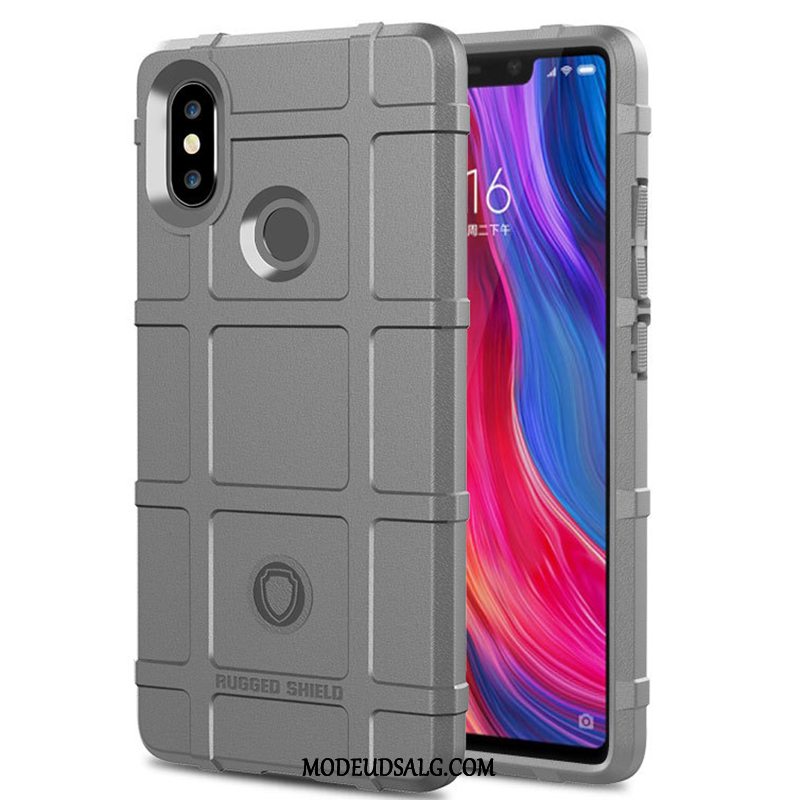 Xiaomi Mi 8 Etui Anti-fald Cover Sort Kreativ Ungdom