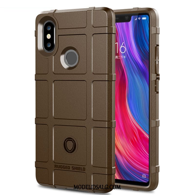 Xiaomi Mi 8 Etui Anti-fald Cover Sort Kreativ Ungdom