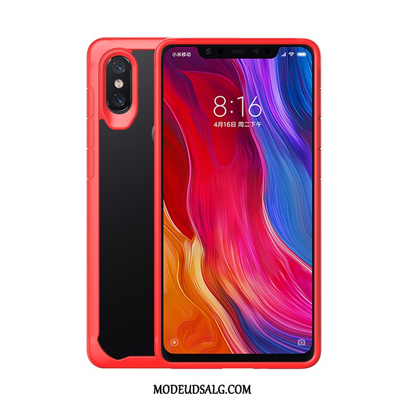 Xiaomi Mi 8 Etui Anti-fald Lille Sektion Silikone Blød Gennemsigtig