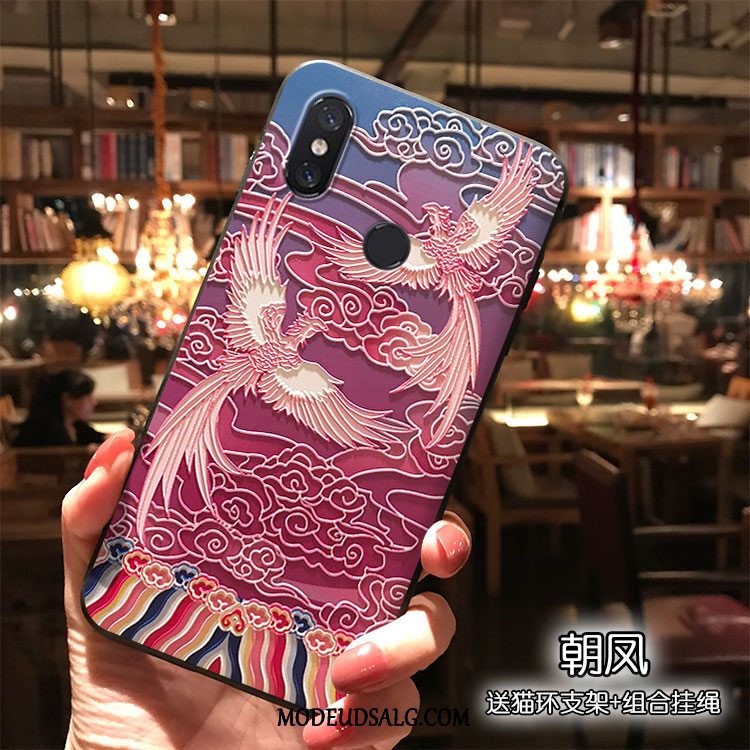 Xiaomi Mi 8 Etui / Cover Rød Kreativ Silikone Vind Af Personlighed