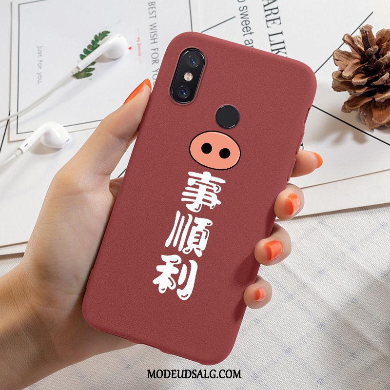 Xiaomi Mi 8 Etui / Cover Simple Trendy Anti-fald Elskeren Solid Farve