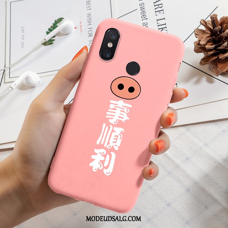 Xiaomi Mi 8 Etui / Cover Simple Trendy Anti-fald Elskeren Solid Farve