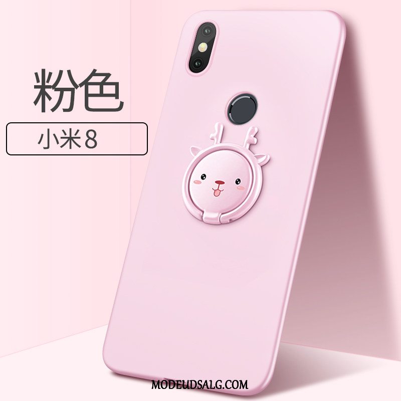 Xiaomi Mi 8 Etui / Cover Tynd Lille Sektion Rød