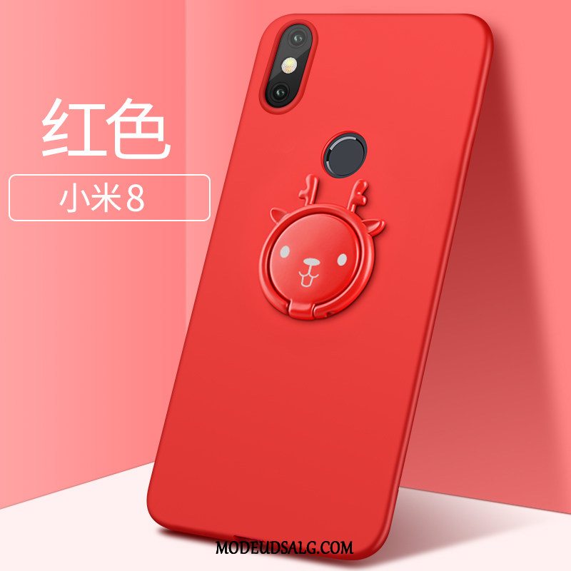 Xiaomi Mi 8 Etui / Cover Tynd Lille Sektion Rød