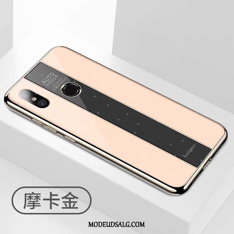 Xiaomi Mi 8 Etui / Cover Ungdom Sort Beskyttelse Silikone Belægning