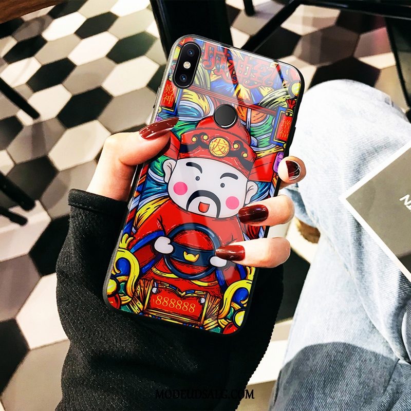 Xiaomi Mi 8 Etui Elskeren Kreativ Gul Cover Af Personlighed