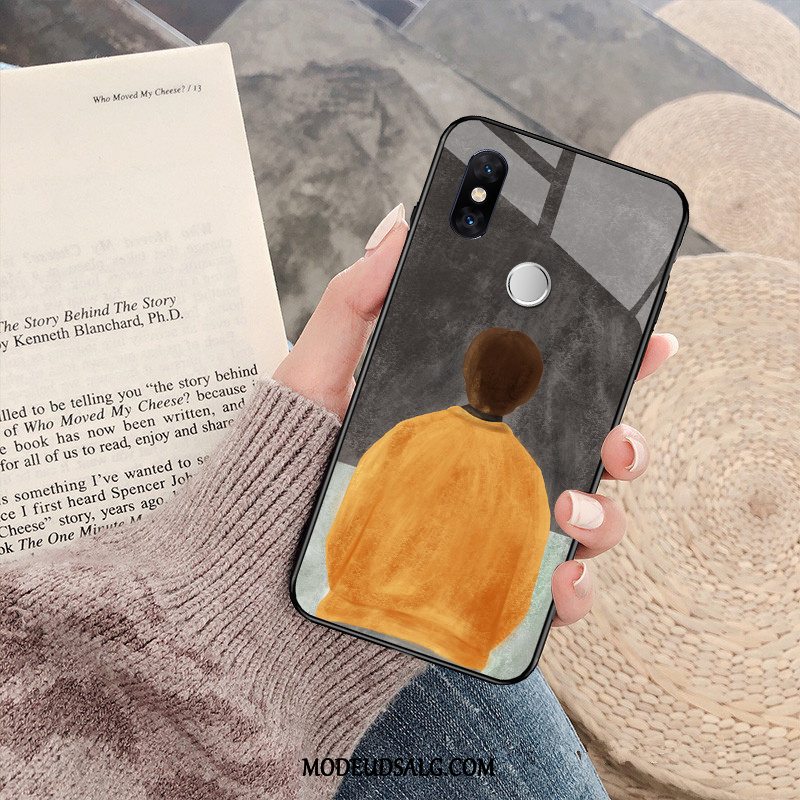 Xiaomi Mi 8 Etui Elskeren Kreativ Gul Cover Af Personlighed