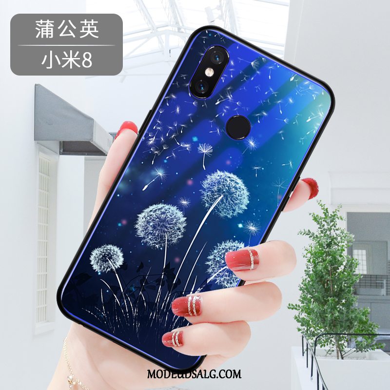 Xiaomi Mi 8 Etui Net Red Smuk Blå Trend Kreativ