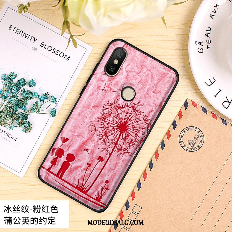 Xiaomi Mi 8 Etui Silikone Membrane Nubuck Alt Inklusive Hård