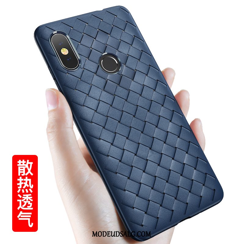 Xiaomi Mi 8 Etui Ungdom Lille Sektion Åndbar Strikkede Anti-fald