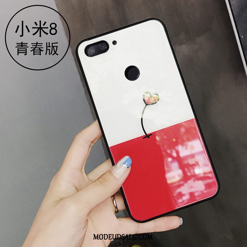 Xiaomi Mi 8 Lite Etui Af Personlighed Frisk Lille Sektion Cover Simple