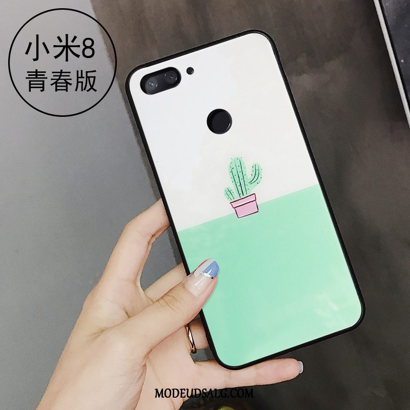 Xiaomi Mi 8 Lite Etui Af Personlighed Frisk Lille Sektion Cover Simple