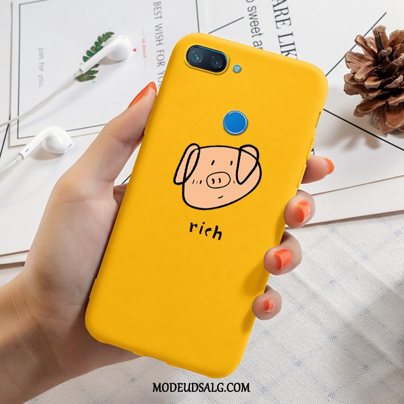 Xiaomi Mi 8 Lite Etui Alt Inklusive Beskyttelse Lille Sektion Cover Gul