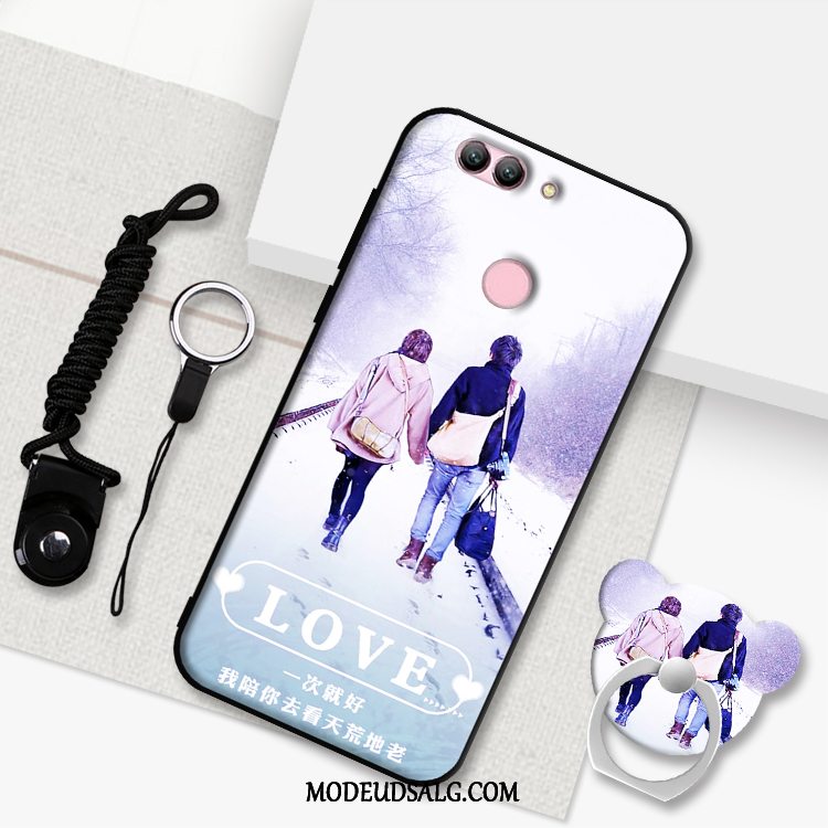 Xiaomi Mi 8 Lite Etui Beskyttelse Anti-fald Kreativ Nubuck Cover