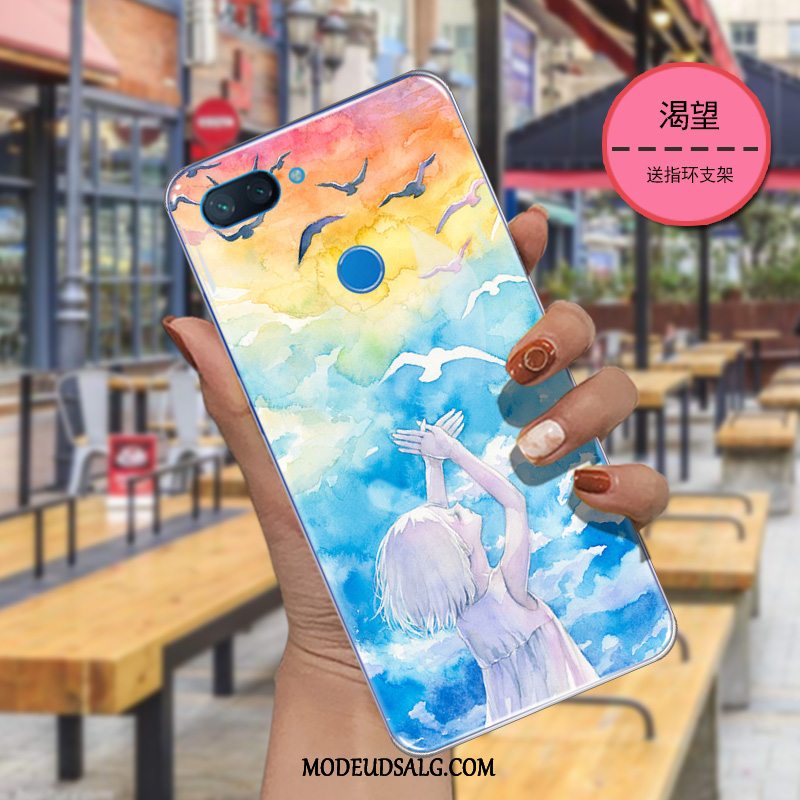 Xiaomi Mi 8 Lite Etui Cartoon Ungdom Alt Inklusive Lille Sektion Anti-fald