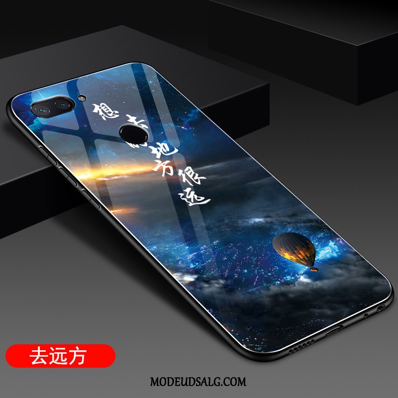 Xiaomi Mi 8 Lite Etui / Cover Lille Sektion Lilla Glas Ungdom