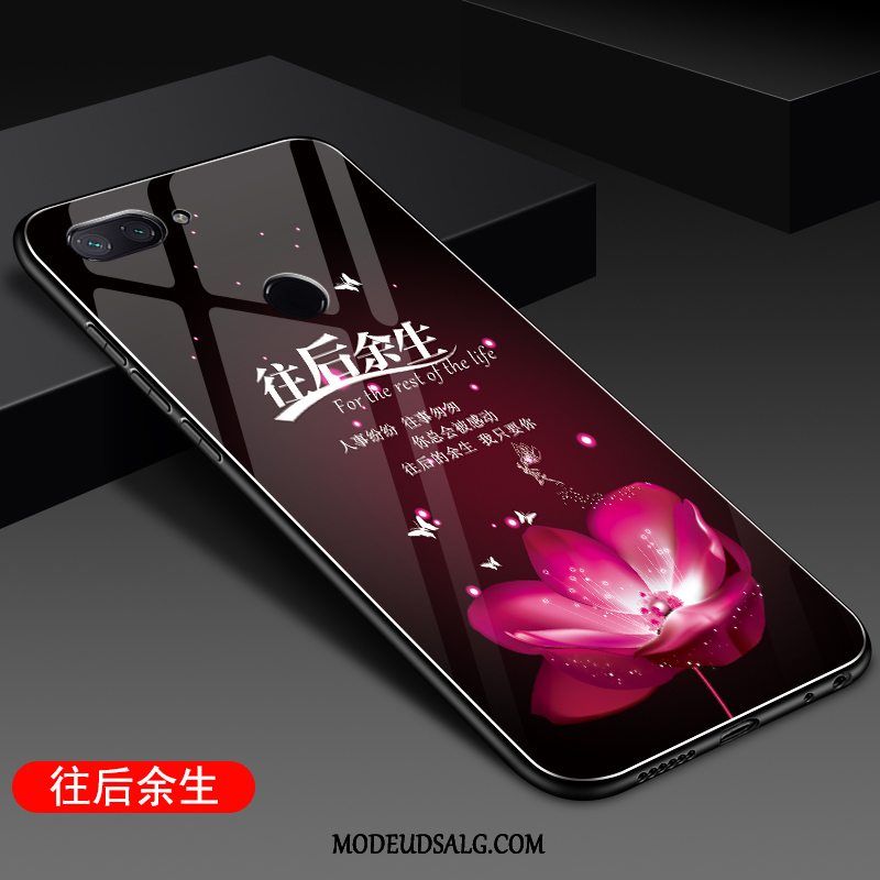 Xiaomi Mi 8 Lite Etui / Cover Lille Sektion Lilla Glas Ungdom