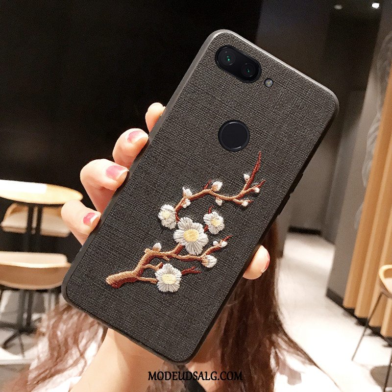 Xiaomi Mi 8 Lite Etui / Cover Ungdom Broderi Af Personlighed Blød Smuk