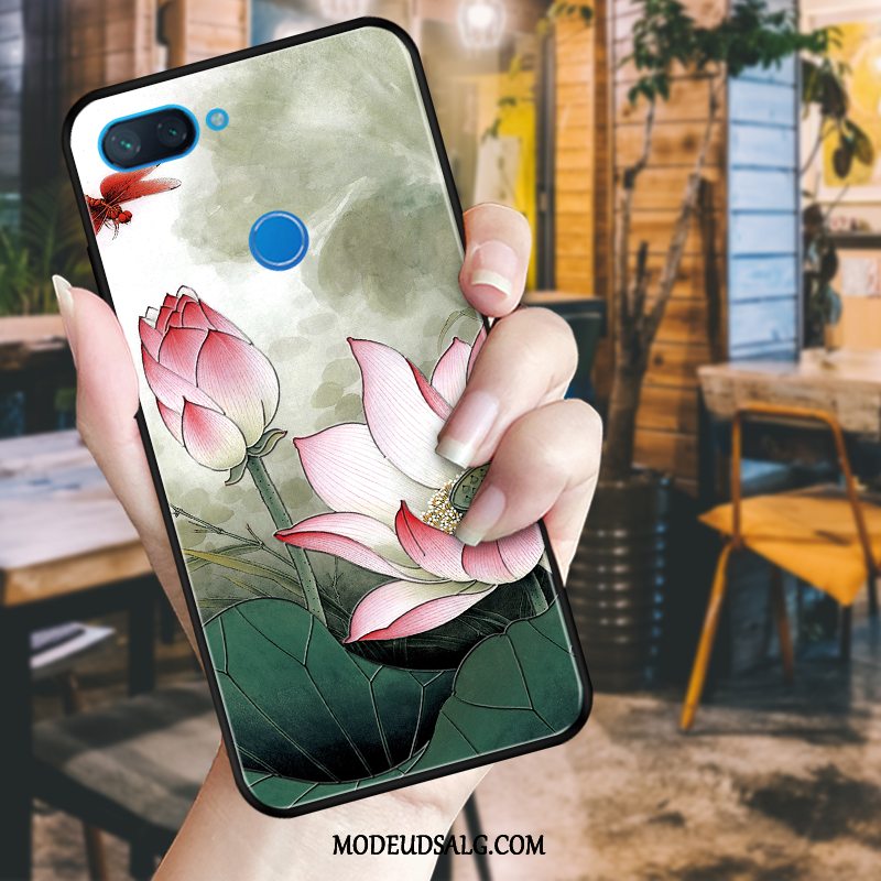 Xiaomi Mi 8 Lite Etui / Cover Ungdom Kinesisk Stil Blomster Relief