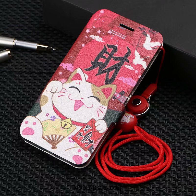 Xiaomi Mi 8 Lite Etui Hængende Ornamenter Af Personlighed Trend Cartoon Malet