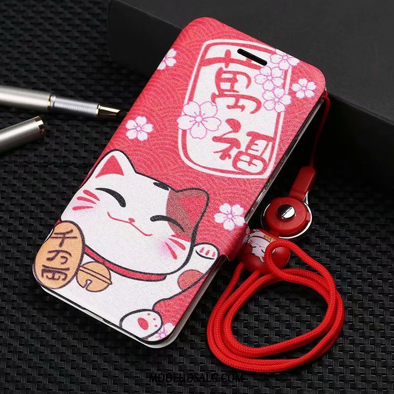 Xiaomi Mi 8 Lite Etui Hængende Ornamenter Af Personlighed Trend Cartoon Malet