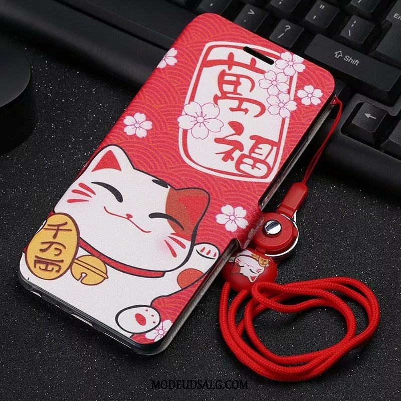 Xiaomi Mi 8 Lite Etui Hængende Ornamenter Af Personlighed Trend Cartoon Malet